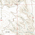 United States Geological Survey Poplar NE, MT (1972, 24000-Scale) digital map