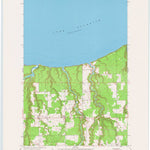 United States Geological Survey Poplar NE, WI (1954, 24000-Scale) digital map