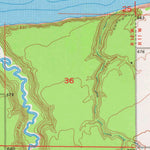 United States Geological Survey Poplar NE, WI (1954, 24000-Scale) digital map