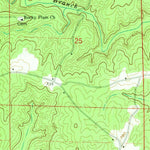 United States Geological Survey Poplar Springs, AL (1969, 24000-Scale) digital map