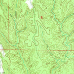 United States Geological Survey Poplar Springs, AL (1969, 24000-Scale) digital map