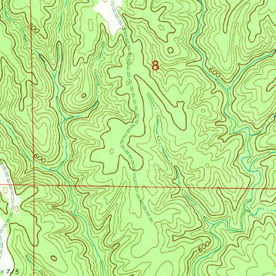 United States Geological Survey Poplar Springs, AL (1969, 24000-Scale) digital map