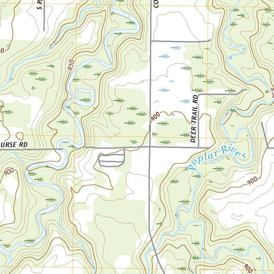 United States Geological Survey Poplar, WI (2022, 24000-Scale) digital map