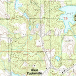 United States Geological Survey Poplarville, MS (1986, 24000-Scale) digital map