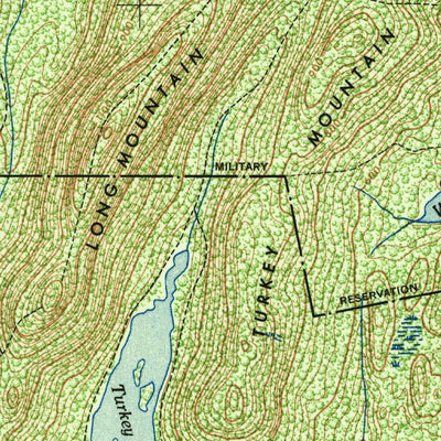 United States Geological Survey Popolopen Lake, NY (1946, 24000-Scale) digital map