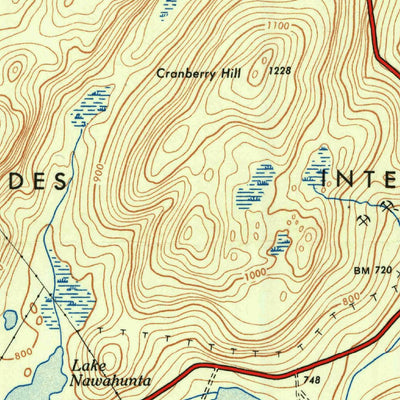 United States Geological Survey Popolopen Lake, NY (1947, 24000-Scale) digital map
