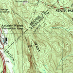 United States Geological Survey Popolopen Lake, NY (1994, 24000-Scale) digital map