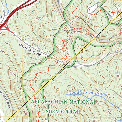 United States Geological Survey Popolopen Lake, NY (2023, 24000-Scale) digital map