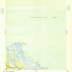 United States Geological Survey Poquoson East, VA (1944, 24000-Scale) digital map