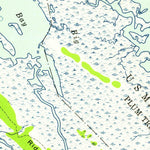 United States Geological Survey Poquoson East, VA (1955, 24000-Scale) digital map