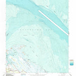 United States Geological Survey Poquoson East, VA (1964, 24000-Scale) digital map