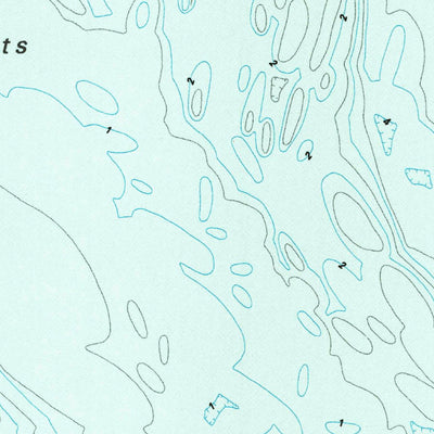 United States Geological Survey Poquoson East, VA (1964, 24000-Scale) digital map