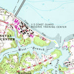 United States Geological Survey Poquoson West, VA (1965, 24000-Scale) digital map