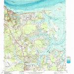 United States Geological Survey Poquoson West, VA (1983, 24000-Scale) digital map