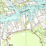 United States Geological Survey Poquoson West, VA (1983, 24000-Scale) digital map