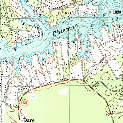 United States Geological Survey Poquoson West, VA (1983, 24000-Scale) digital map