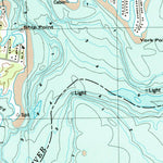 United States Geological Survey Poquoson West, VA (1983, 24000-Scale) digital map