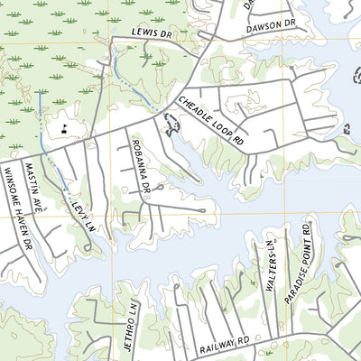 United States Geological Survey Poquoson West, VA (2022, 24000-Scale) digital map
