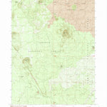 United States Geological Survey Porcupine Butte, CA (1990, 24000-Scale) digital map