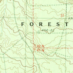 United States Geological Survey Porcupine Butte, CA (1990, 24000-Scale) digital map