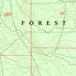 United States Geological Survey Porcupine Butte, CA (1993, 24000-Scale) digital map