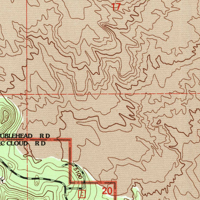 United States Geological Survey Porcupine Butte, CA (1998, 24000-Scale) digital map
