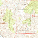 United States Geological Survey Porcupine Butte, OR (1988, 24000-Scale) digital map