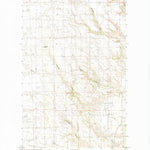 United States Geological Survey Porcupine Coulee, MT (1984, 24000-Scale) digital map