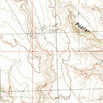 United States Geological Survey Porcupine Coulee, MT (1984, 24000-Scale) digital map