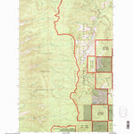 United States Geological Survey Porcupine Creek, MT (1994, 24000-Scale) digital map