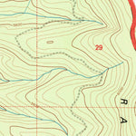 United States Geological Survey Porcupine Creek, MT (1994, 24000-Scale) digital map