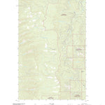 United States Geological Survey Porcupine Creek, MT (2020, 24000-Scale) digital map