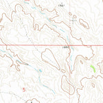 United States Geological Survey Porcupine, ND (1971, 24000-Scale) digital map