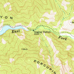 United States Geological Survey Porcupine Reservoir, UT (1969, 24000-Scale) digital map