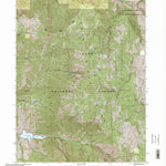 United States Geological Survey Porcupine Reservoir, UT (1998, 24000-Scale) digital map