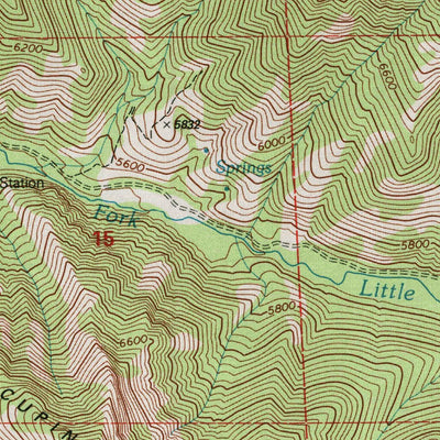 United States Geological Survey Porcupine Reservoir, UT (1998, 24000-Scale) digital map