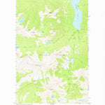 United States Geological Survey Porcupine Ridge, MT (1968, 24000-Scale) digital map