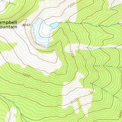 United States Geological Survey Porcupine Ridge, MT (1968, 24000-Scale) digital map