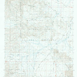 United States Geological Survey Porcupine Wash, CA (1986, 24000-Scale) digital map