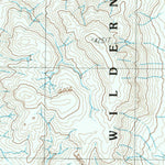United States Geological Survey Porcupine Wash, CA (1986, 24000-Scale) digital map