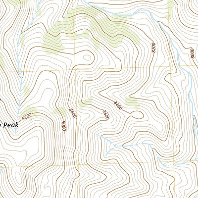 United States Geological Survey Porphyry Peak, ID (2020, 24000-Scale) digital map