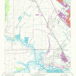 United States Geological Survey Port Acres, TX (1962, 24000-Scale) digital map