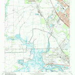 United States Geological Survey Port Acres, TX (1993, 24000-Scale) digital map