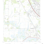 United States Geological Survey Port Acres, TX (2022, 24000-Scale) digital map