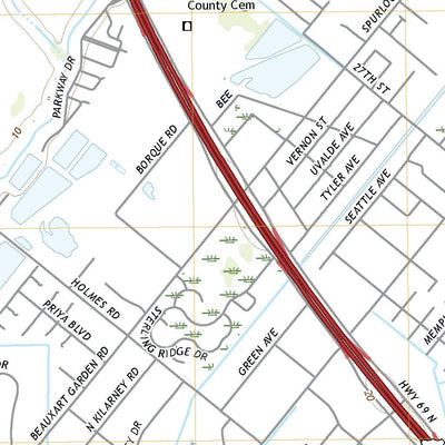 United States Geological Survey Port Acres, TX (2022, 24000-Scale) digital map