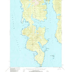 United States Geological Survey Port Alexander A-1, AK (1948, 63360-Scale) digital map