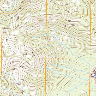 United States Geological Survey Port Alexander A-1 NE, AK (2021, 25000-Scale) digital map