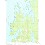 United States Geological Survey Port Alexander B-1, AK (1953, 63360-Scale) digital map