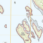 United States Geological Survey Port Alexander B-1 NE, AK (2021, 25000-Scale) digital map