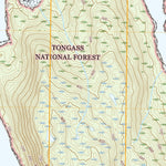 United States Geological Survey Port Alexander B-1 NE, AK (2021, 25000-Scale) digital map